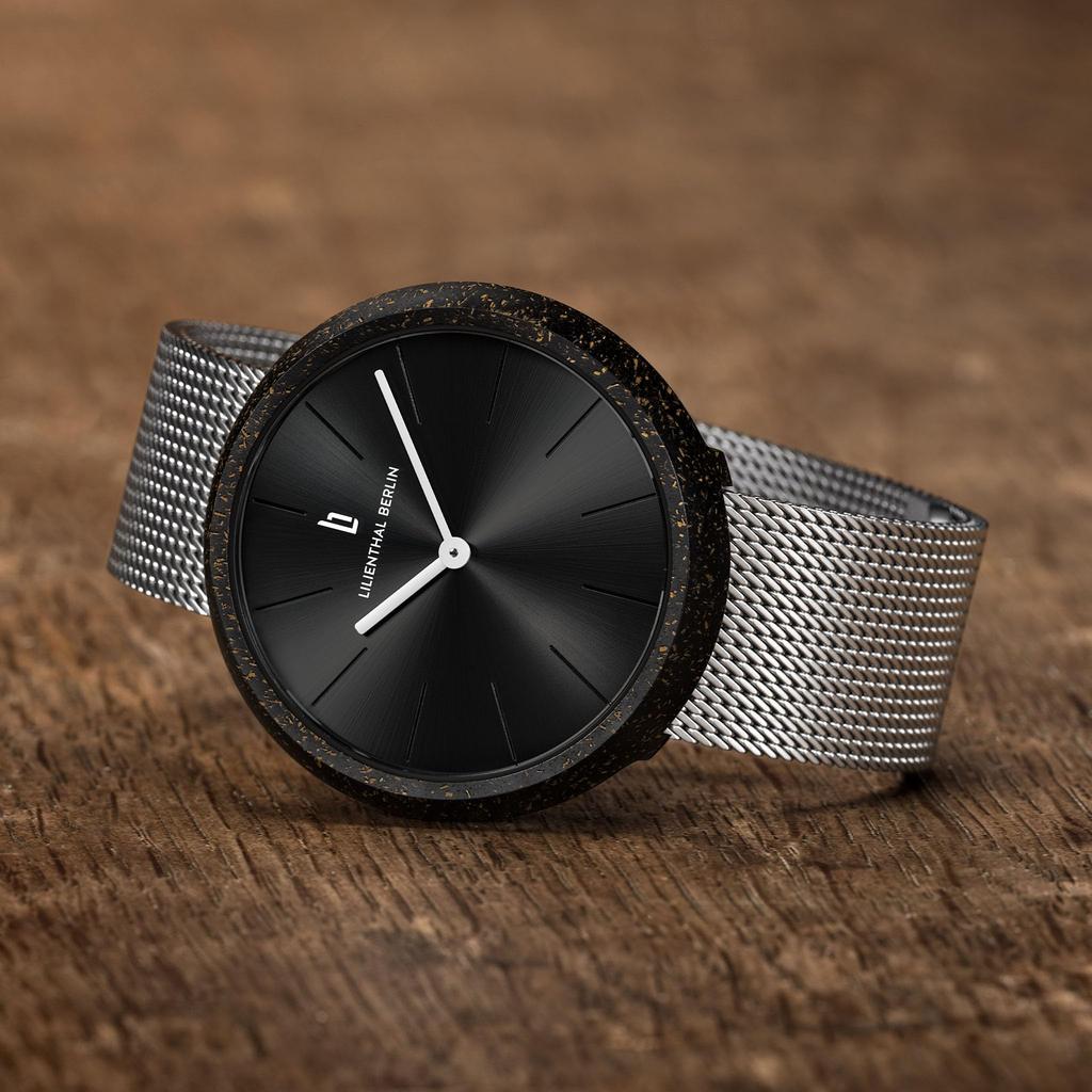 Lilianthal Berlin Zegarek z Srebra Kawa Wyprodukowana w Niemczech, CW02-01-B023A, Męski