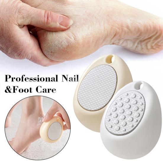 Foot File Double-sided Exfoliating Foot Grinder Callus Remover Portable Foot Scrubber Pedicure Feet Care Tools