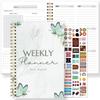 Undated Weekly Planner Spiral Notebook With Habit Tracker To Do List Goal Setting Stickers For Work School