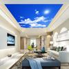 Blue Sky White Clouds Sunshine Ceiling Zenith Mural 3d Photo Wallpaper For Living Room Ceiling Decoration Mural Wallpaper