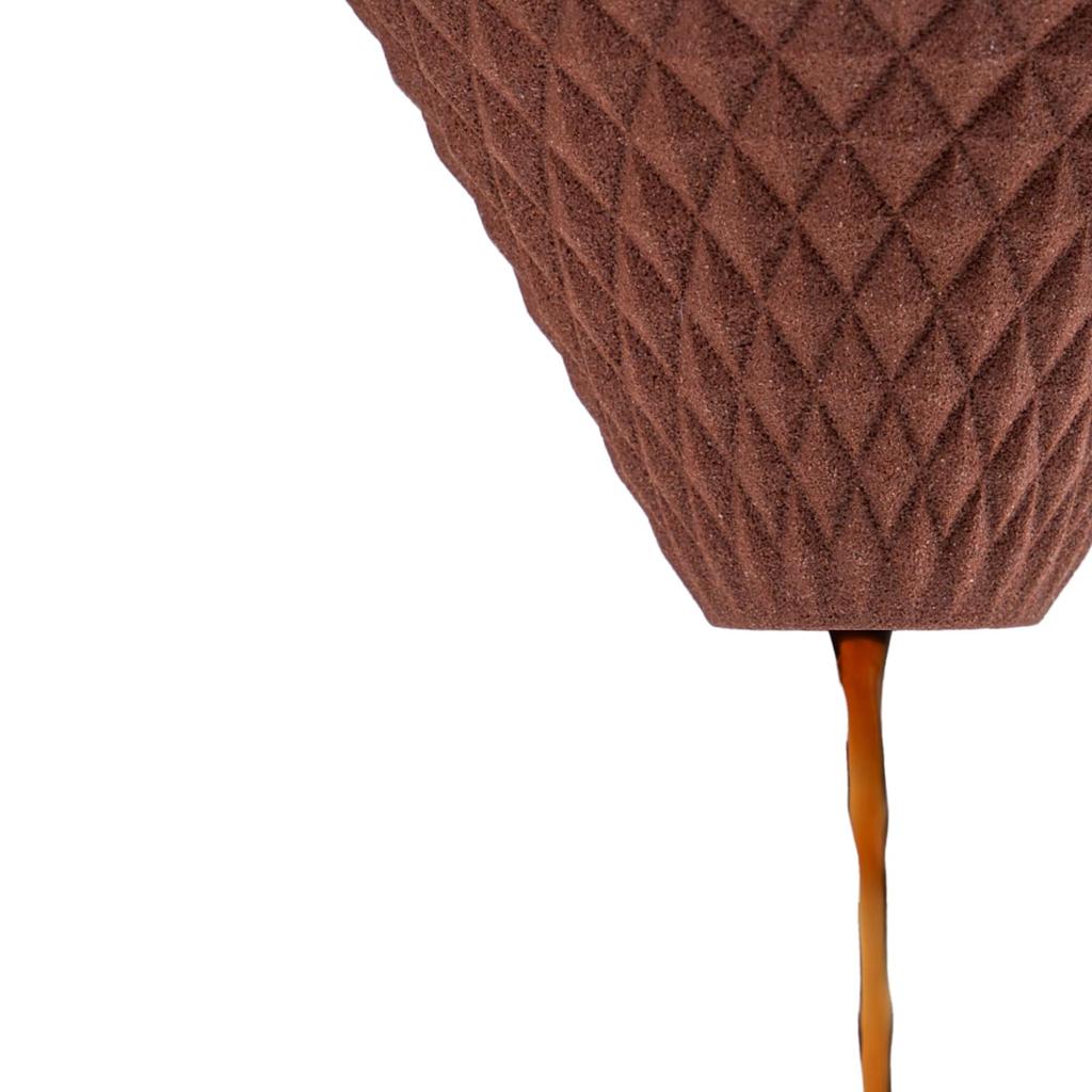 Ceramic Coffee Filter ekubo one drip Chocolate Brown No paper filter required Easy to clean [Hasami Ware] ek-00008