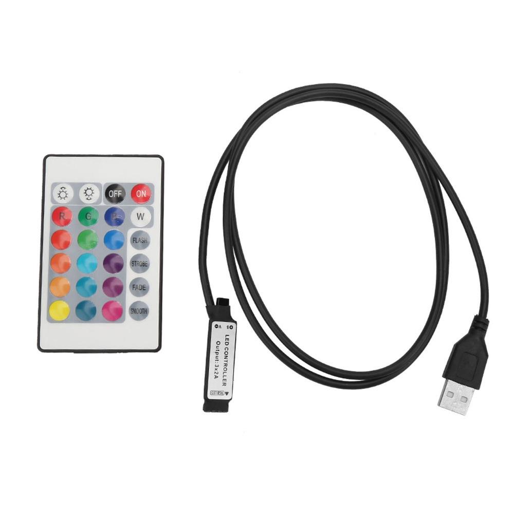 24 Key IR Remote Controller DC 12V Wireless Remote Control RGB Led Light Strip Remote  LED Tape