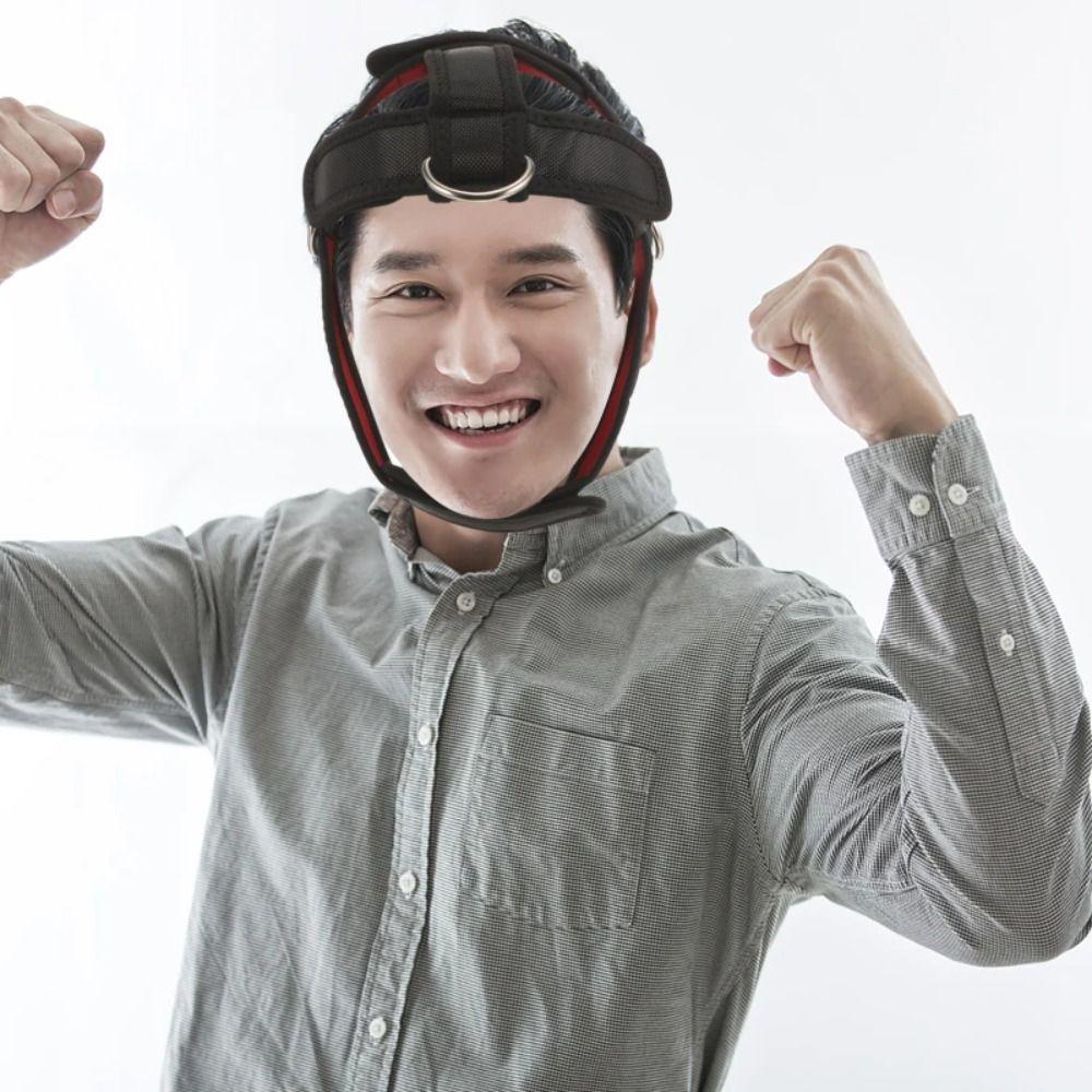 Cervical Stretch Head Training Harness Adjustable Upper Trapezius Training Strap  Neck