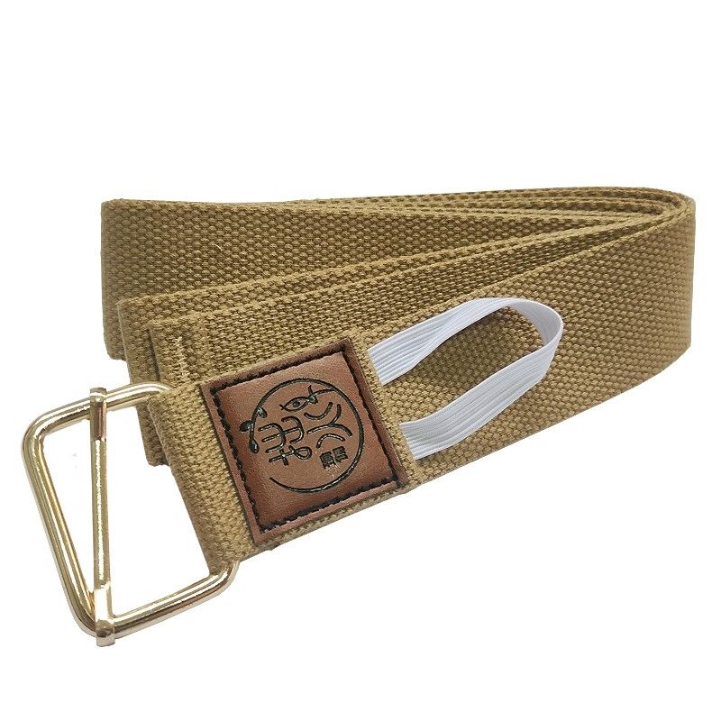 

Спортивный пояс для растяжки из чистого хлопка для йоги Айенгара BABAKA Fine Cotton: Beige (1.85 m * 3.8cm wide)