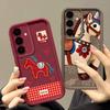 Vintage Lucky Golden Horse Case For Samsung S26 S25 Ultra S24 S23 S22 Plus S21 FE A15 A16 A17 A35 A36 A37 A54 A55 A56 A57 5G Shockproof Bumper Cover