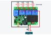 Universal 110V/220V Four-Way Remote Control Switch with Industrial-Grade Controller for Lights, Barriers, and Motors.