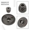 Heavy Duty Spiral Bevel Gear Kit for 9553Nb 9554Nb 9555Nb 9557Nb 9557Pb 9558Pb 9553Hn 9555Hn Compact Size 12x12x1 5cm