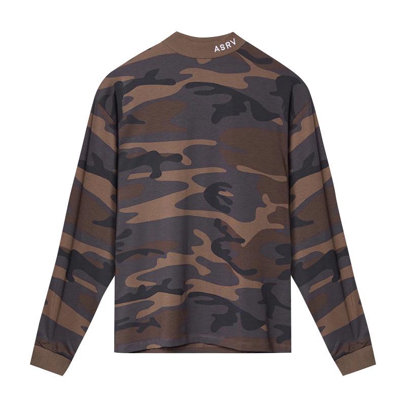 Men's Youth Plus Size High Neck Sweatshirt - Long Sleeve Casual Jacket for Spring & Autumn