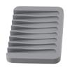 Perfect Innovative Easy To Clean High Quality Silicone Self Draining Soap Dish Compact And Soap Holder Bathroom Accessories