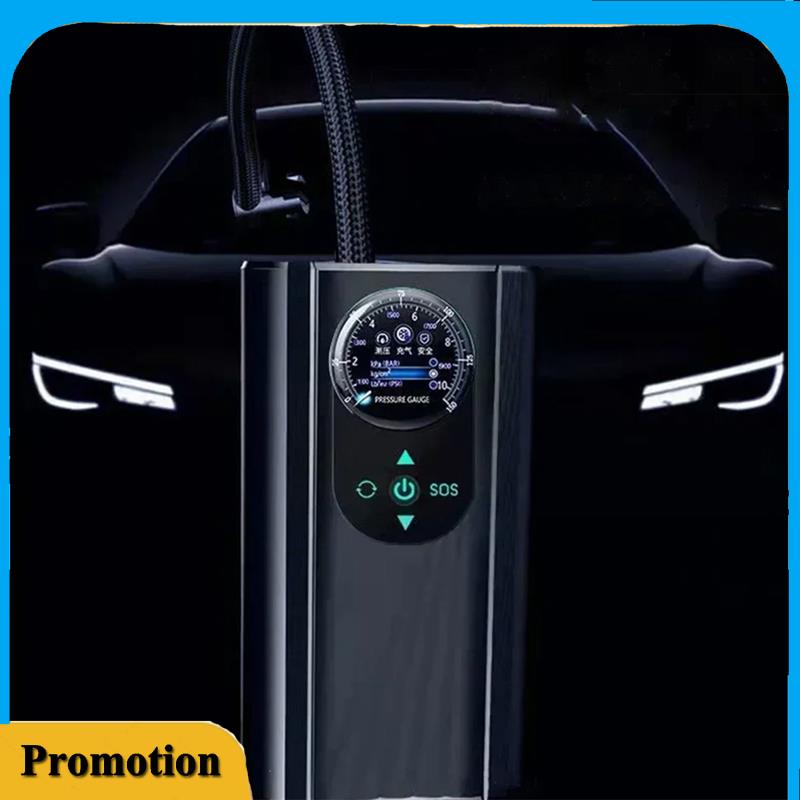 Tragbare Mini-Autoluftpumpe Digitaler Reifenfüller Tragbarer Auto-Luftkompressor Pumpe für Auto Auto Motorrad Fahrradreifen Aufblasbar
