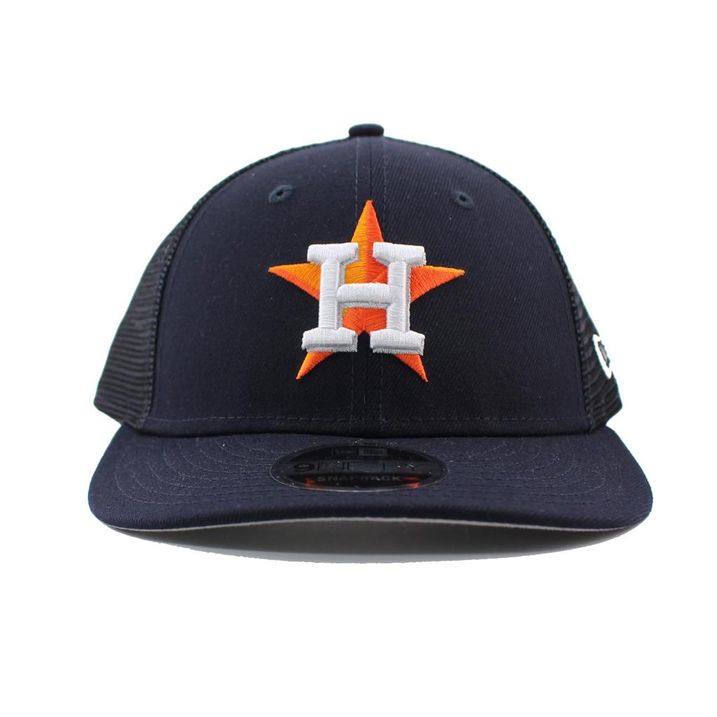 [New Era] Mesh Cap LP9FIFTY Houston Astros MLB TRUCKER MESH CAP NAVY HOUSTON ASTROS LOW PROFILE SNAPBACK [Used]