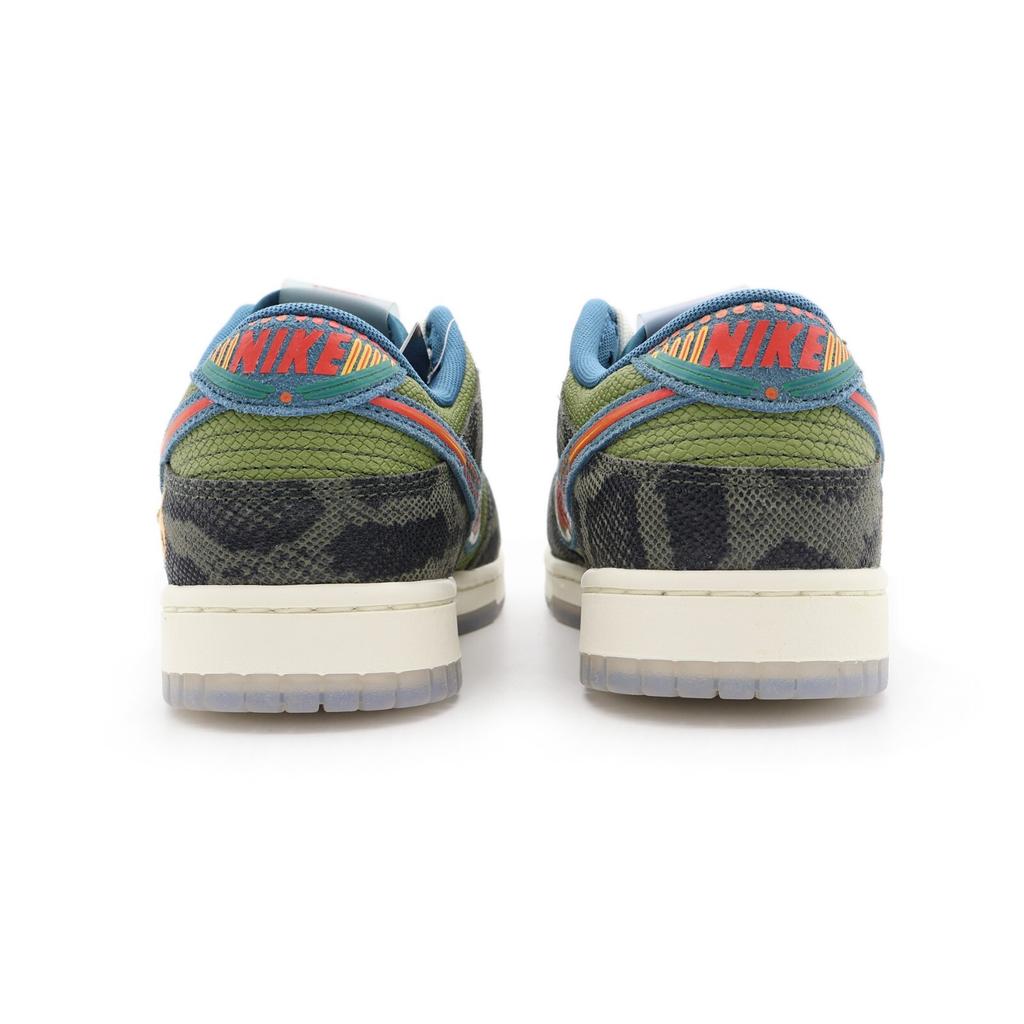DO2160-335 Nike Dunk Low Siempre Familia Carbon Green Rift Blue Sail (Men's)