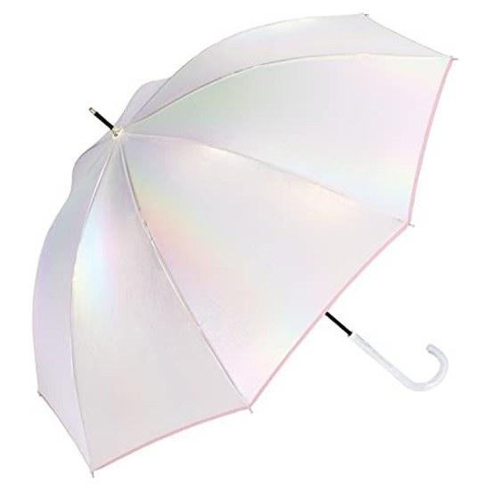Wpc. Umbrella Glow Pearl Off Long 58cm Womens Large Pastel Color Sparkling Photogenic Fancy Maiden Aurora Girly Stylish Cute Women UPEL-908-001