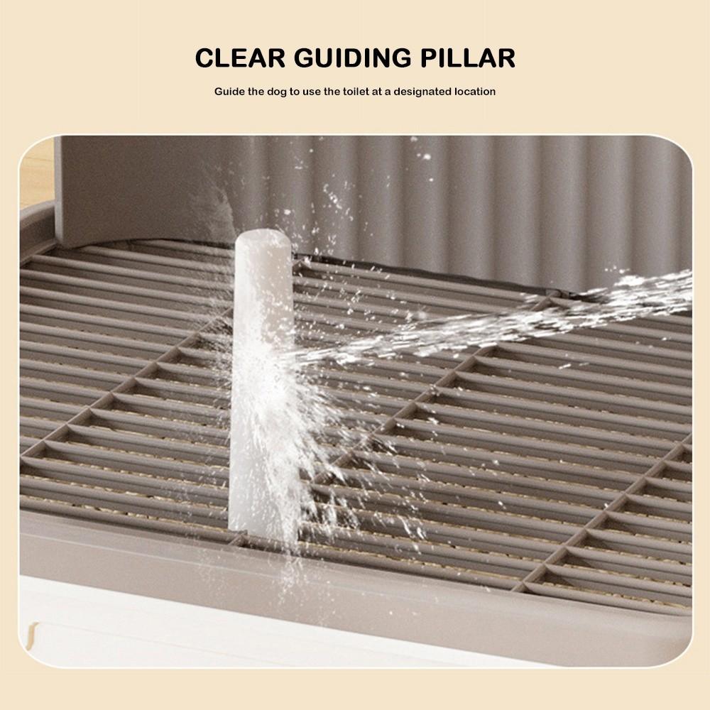 Anti-stepping on Shit Dog Urine Pot Splash-proof Dog Potty New Dog Toilet  Small and Medium Dogs