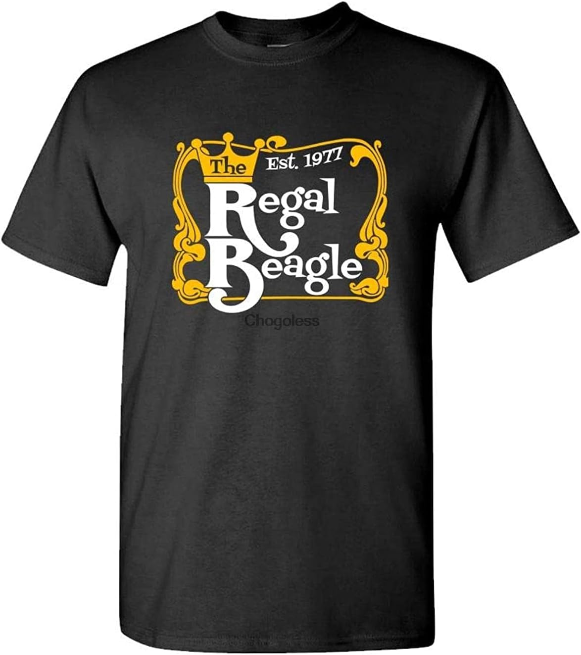 Regal Beagle tv 70s 80s Retro Sitcom Mens Cotton Men T Shirt 3XL чёрный