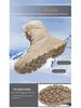 Men's Winter Adventure High-Top Combat Boots - Large Size, Warm, Outdoor Desert & Mountaineering