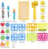 Children's Magic Water Canvas Doodle Mat - Large 120x90cm Educational Drawing Toy