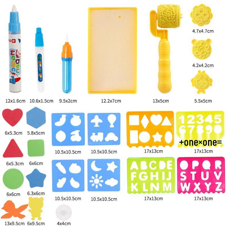 Children's Magic Water Canvas Doodle Mat - Large 120x90cm Educational Drawing Toy