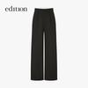 Edition Women's 2025 Winter Fine Wool Straight-Leg Commuter Trousers