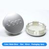4Pcs 55mm 56mm Car Wheel Center Cover Sticker Hub Cap Decoration For Jeep Wrangler Grand Cherokee Avenger Compass Wagoneer XJ JL AKU1