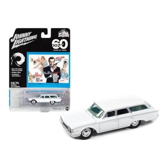 Johnny Lightning 1/64 Bond Car Ford Ranch Wagon "From Russia with Love" RANCH WAGON Diecast JLSP258