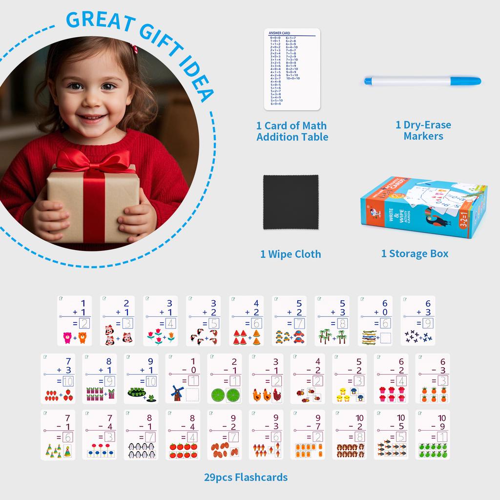 Animals English Words Learning Flashcards Kids Practice Words Cards Montessori Toys Early Toddler Educational Toys for Kid Gifts