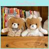 Teddy Bear Couple Rabbit Plush Toy Cartoon Stuffed Doll Decoration Gift Kids