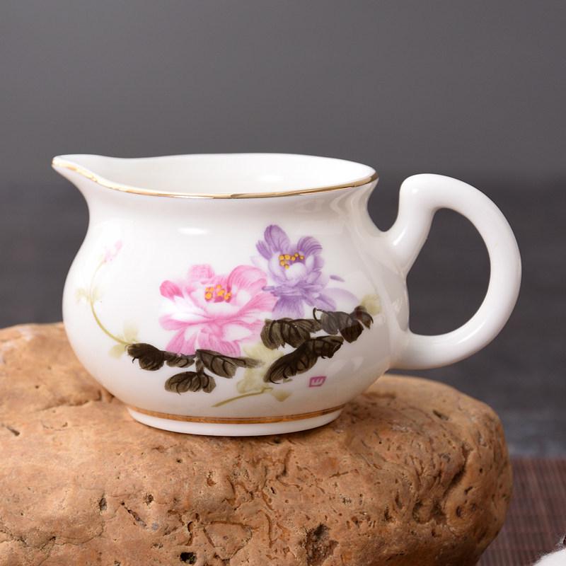 Blue & White Porcelain Tea Pitcher Gong Dao Bei 170ml for Kung Fu Tea Sets