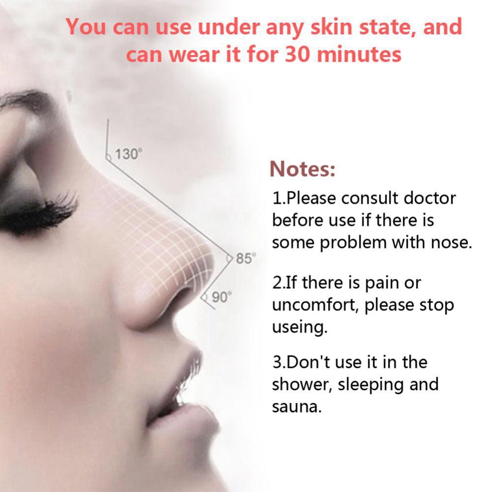 Nose Up Shaping Lifting Straightening Clip Bridge Enhancer Shaper Transparent