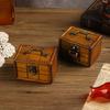 Organizer Wooden Vintage Box For Cosmetics Toys And Home Office Accessories