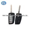 Compatible 433MHz Foldable Remote Key with 3+1 Buttons for NS Radio Wave Control.