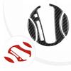 Automatic Gear Shift Panel Carbon Fiber Cover Trim For Honda Civic 8th 2006-2011