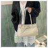 Korean Style High-End Woven Tote Bag: Trendy, Versatile, Large Capacity Shoulder Bag for Women 2026