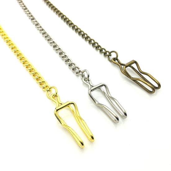 Colar durável com corrente de elo, joia de cor sólida para presente