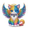 2D Flat DIY Diamond Painting Kit Acrylic Shaking Head Ornament Desktop Diamond Art Kits Diamond Painting Desktop Decorations