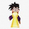 Patches For Clothes Bag Iron On Thermal Stickers Gohan Cell Pattern Washable Heat Transfer