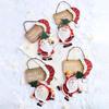 Festive Christmas Scene Decor Resin Hanging Tags Holiday Gift Accessories Tree