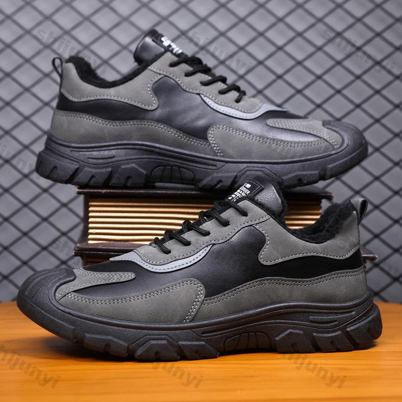 Pánské módní tenisky Pánské Podzim Zima Nový Značkový Design Pohodlné Měkká Podrážka Pánská Ležérní Outdoorová Pracovní Obuv Tenis Masculino