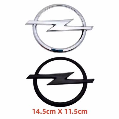 1pcs 3D ABS Car Front Grille Hood Bonnet Emblem Rear Trunk Bumper Badge Logo Sticker for Astra Zafira Insignia Corsa
