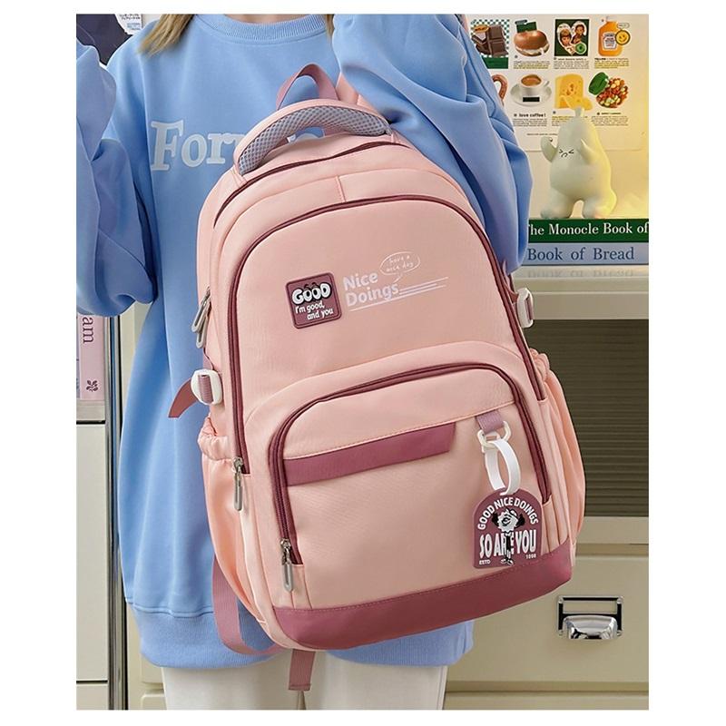 Large-capacity Backpack Fashion Trend Spot Backpack Junior High School College Student School Bag