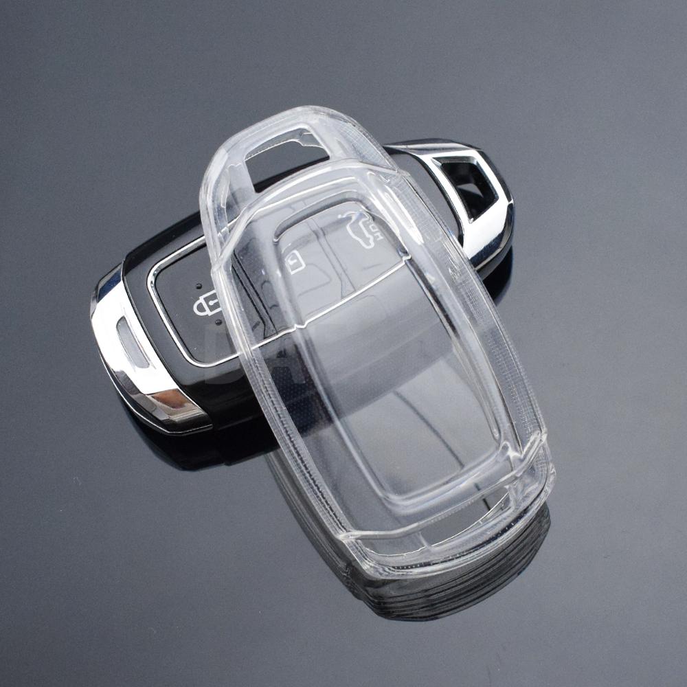 TPU Car Key Fob Case for Hyundai I30 Ix35 KONA Encino Solaris Azera Grandeur Ig Accent Santa Fe Palisade Custo Key Fob Cover