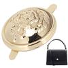 20Pcs Hardware Lock Buckle DieCasting Bag Luggage Handbag Accessories Golden Crown