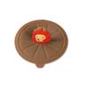 10.8cm Cute Animal Silicone Leakproof Dustproof Sealed Coffee Mug Cup Lid Cover