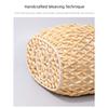 Fashion Polyester Lining Beaded Shoulder Bag Large Capacity Handwoven Ladies Handbag Bucket Shape Women Crossbody Bag Ladies