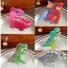 Acrylic Hair Claw Clips Funny Dinosaurs Hair Catch Barrette Large Hair Clips