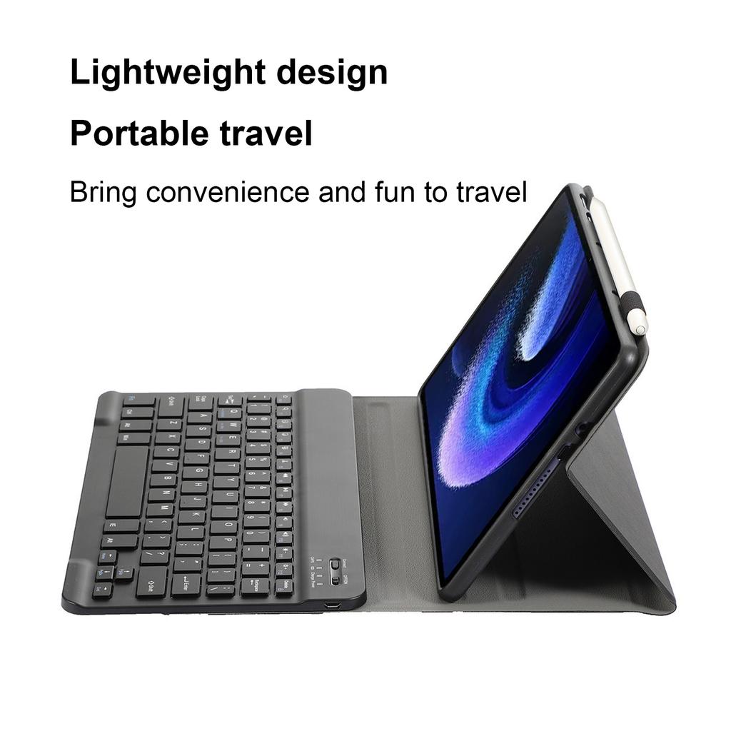 For Redmi Tablet Keyboard Cover, For Pad 6S Pro 12.4 Mi 5 6 Pro 11, For Redmi Pad SE 11 Pad 10.61 Case