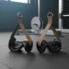 2 Pieces Cable Machine Handle NonSlip Resistance Band Heavy Duty Ergonomic Fitness Grip