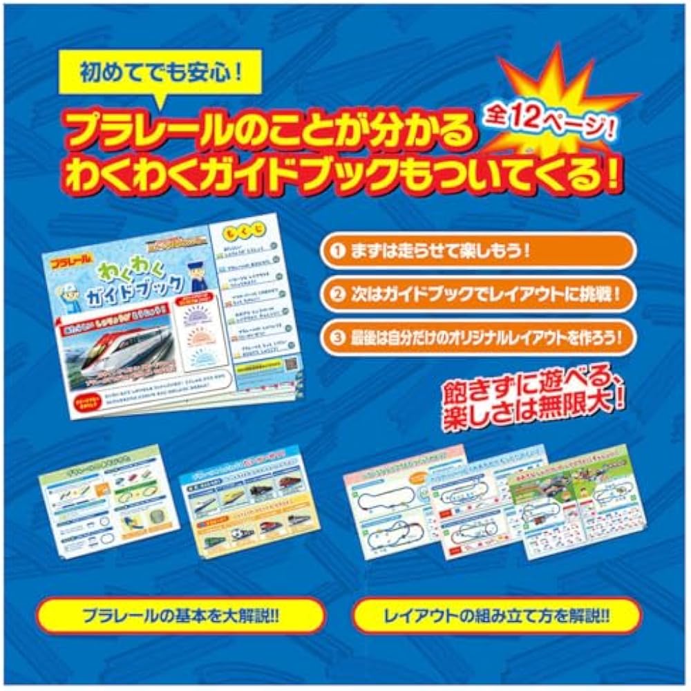 [2026 model] Takara Tomy (TAKARA TOMY) Plarail exciting connection! Plarail best selection set tr...