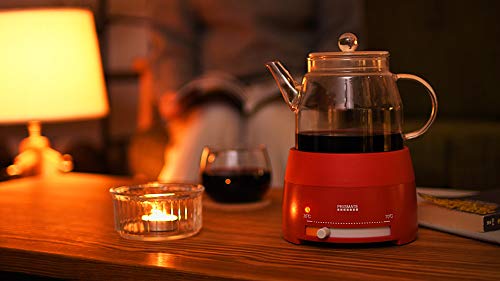 PRISMATE Hot Cocktail Maker with Fun Recipe Book (PR-SK027, Red)