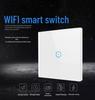 WiFi Smart Home Touch Switch with Alexa Voice Control, European Standard 86 Panel, Mobile Remote Operable